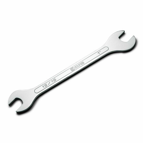 Capri Tools 15/16 in. x 1 in. Super-Thin Open End Wrench, SAE CP11850-15161